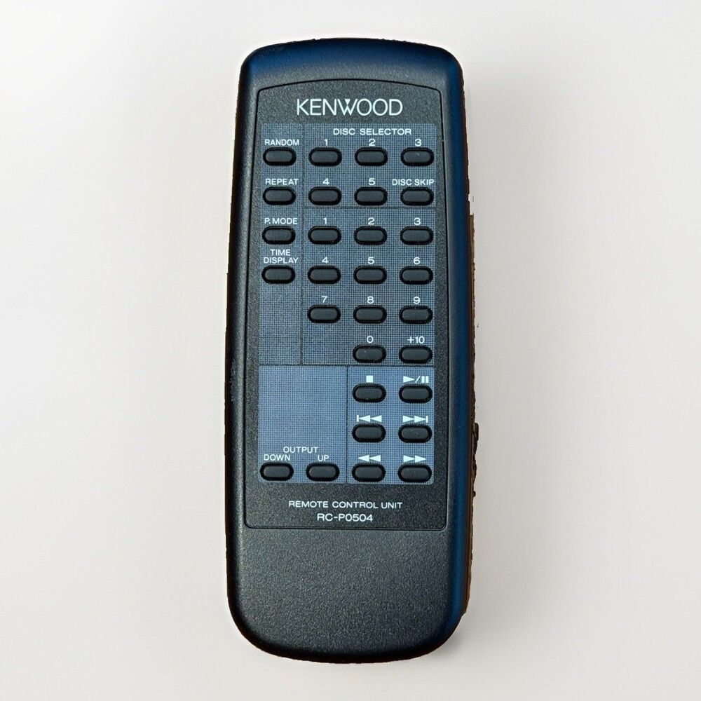 Kenwood Remote RC-P0504 OEM Original Tested